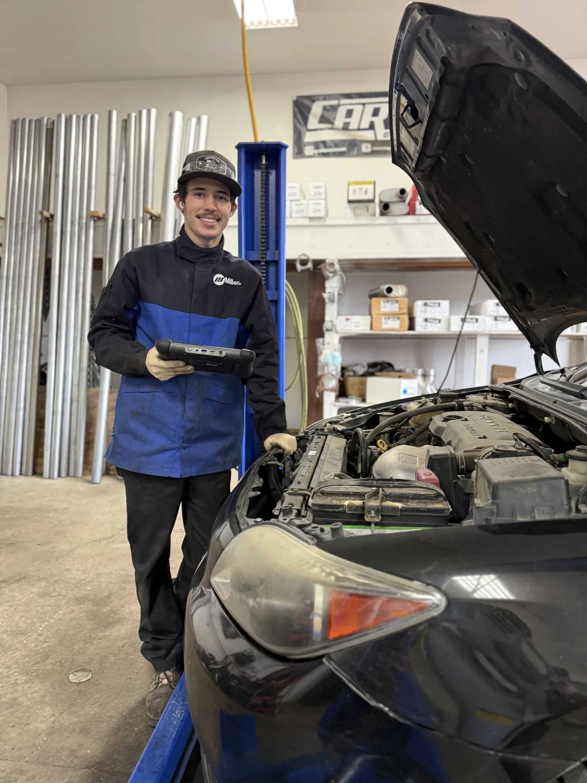 auto diagnostics tablet scan tool technician engine repair