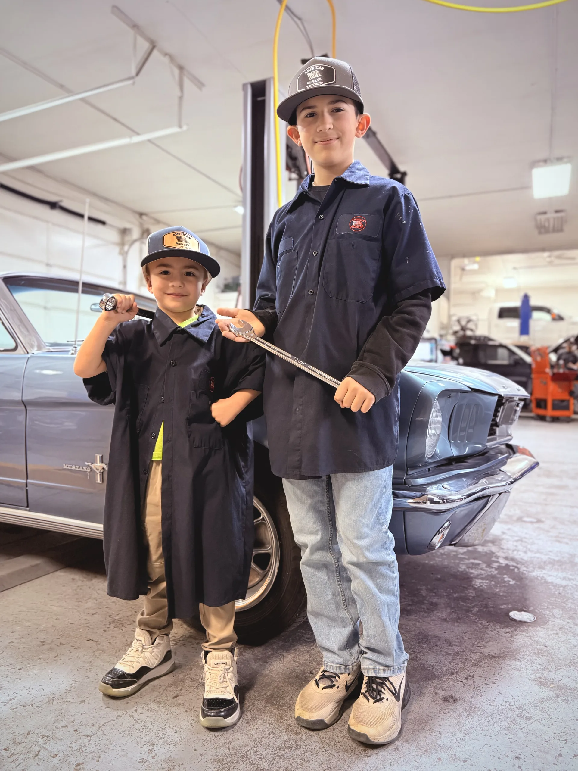 family owned mechanic shop next generation at american muffler